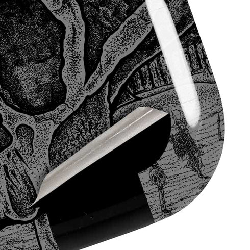 Alchemy Carta Skull Sketch Galaxy Buds Pro Skin